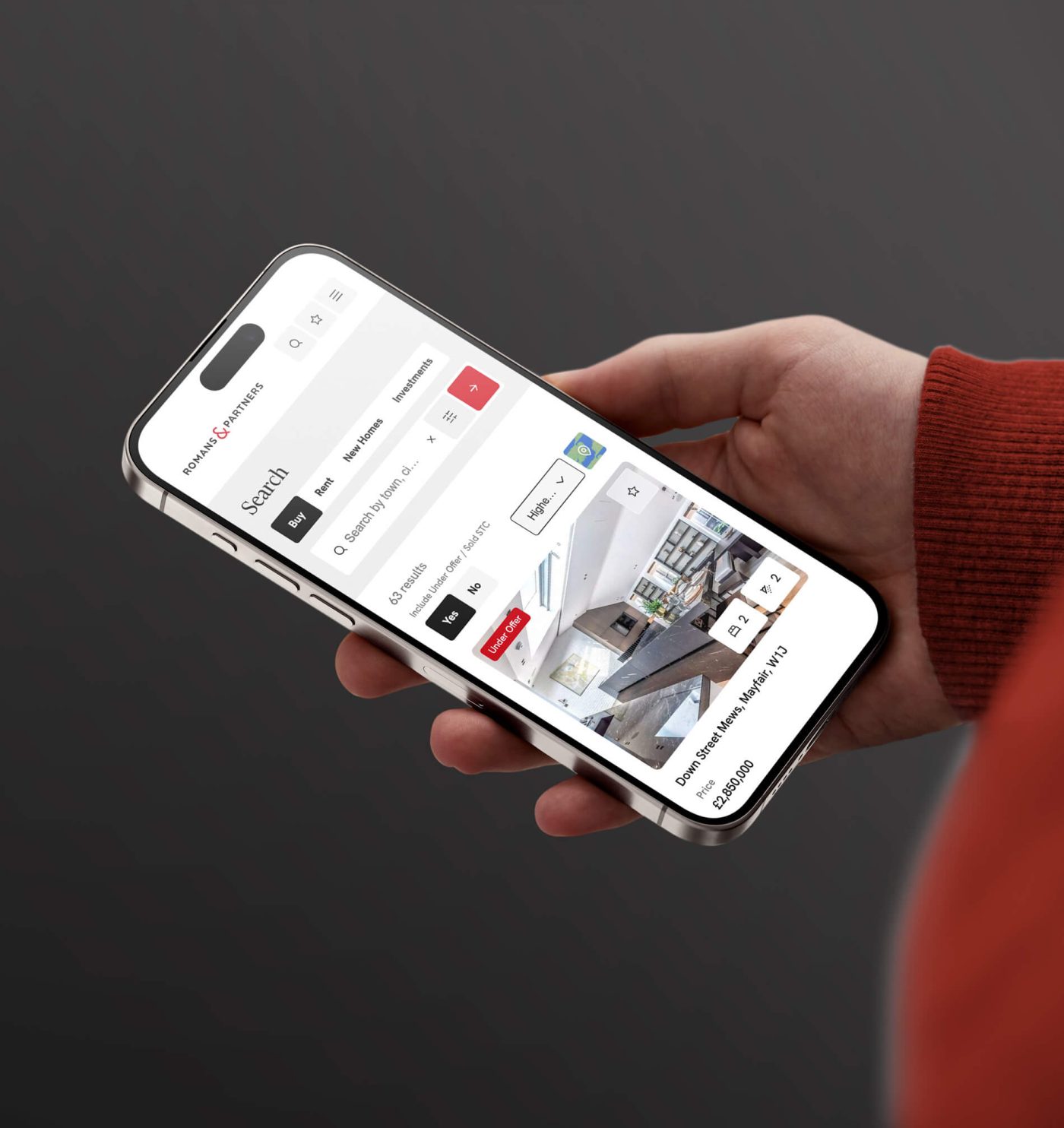 Web Design Agency Prague Real Estate Website